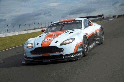 2012 Aston Martin V8 Vantage GTE Gulf - unveiling 2