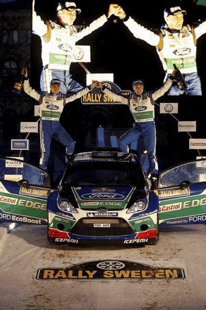 2012 Ford Fiesta WRC - rally of Sweden 11
