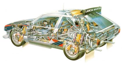 1985 Lancia Delta S4 rally 66