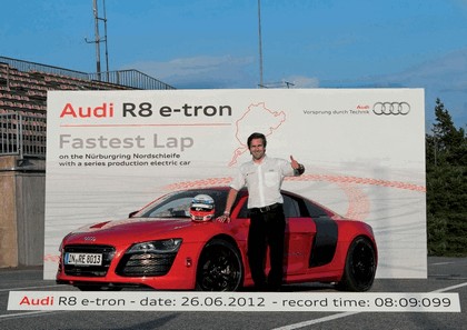 2012 Audi R8 e-tron - Nuerburgring lap record 18
