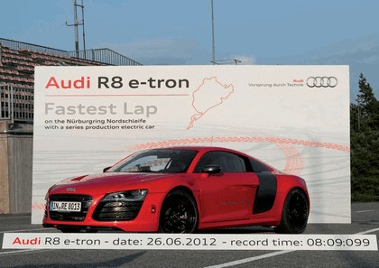 2012 Audi R8 e-tron - Nuerburgring lap record 19