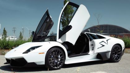 2012 Lamborghini Murcielago SV White Wing by SR Auto Group 3