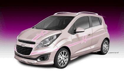2012 Chevrolet Pink Out Spark Cancer Awareness concept 1