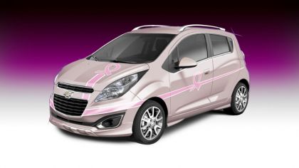 2012 Chevrolet Pink Out Spark Cancer Awareness concept 3