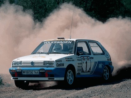 1990 Volkswagen Golf Rallye G60 rally car 2