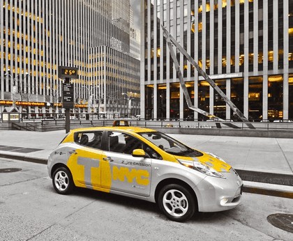 2013 Nissan Leaf - New York City Taxi 3