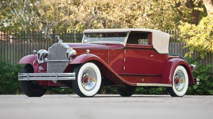 1931 Packard Deluxe Eight convertible Victoria by Rollston 1
