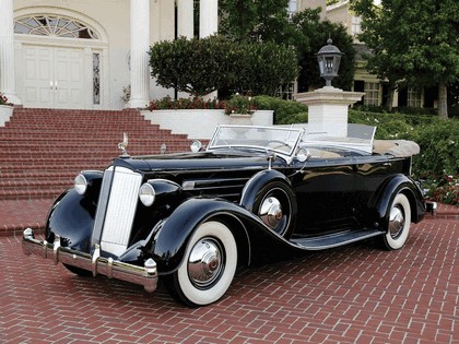 1935 Packard Twelve Dual Cowl Sport Phaeton by Dietrich 1