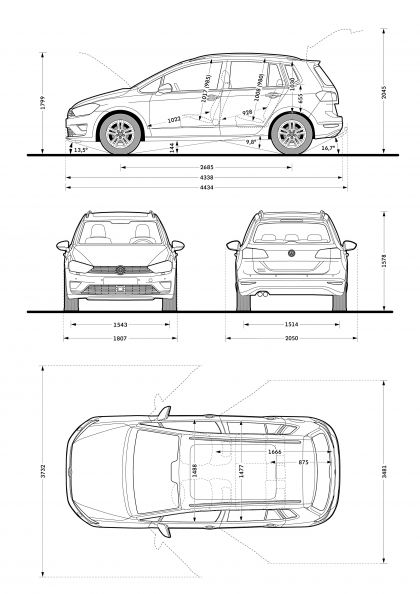 2014 Volkswagen Golf ( VII ) Sportsvan 48
