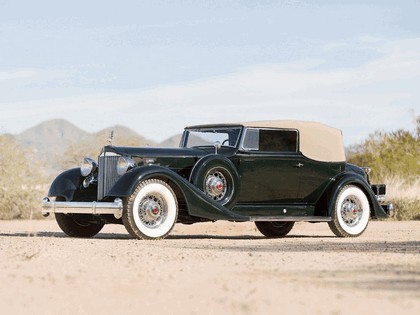 1934 Packard Twelve Convertible Victoria by Dietrich 10