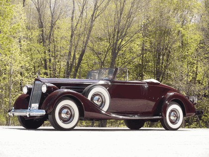 1937 Packard Twelve Convertible Victoria 2