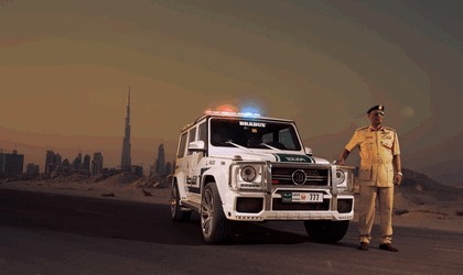 2013 Brabus B63S-700 Widestar - Dubai police car 8