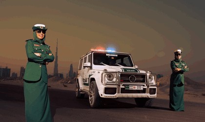 2013 Brabus B63S-700 Widestar - Dubai police car 9