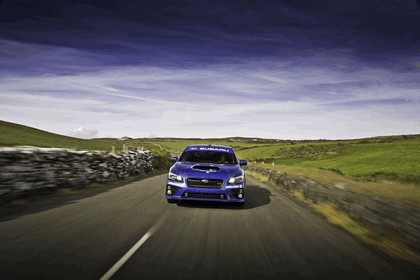 2014 Subaru WRX STI at Isle fo Man TT 2