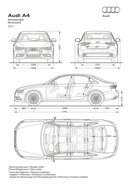 2015 Audi A4 2.0 TFSI quattro 165