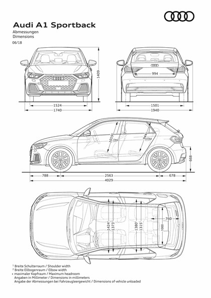 2018 Audi A1 Sportback 56