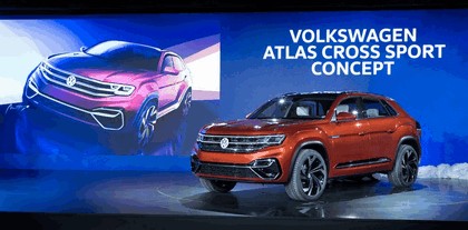 2018 Volkswagen Atlas Cross Sport concept 10