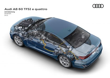 2022 Audi A8 TFSI e 17