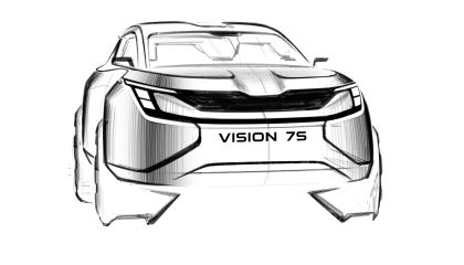 2022 Skoda Vision 7S concept 47