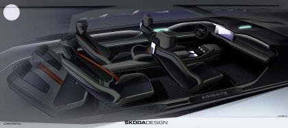 2022 Skoda Vision 7S concept 63