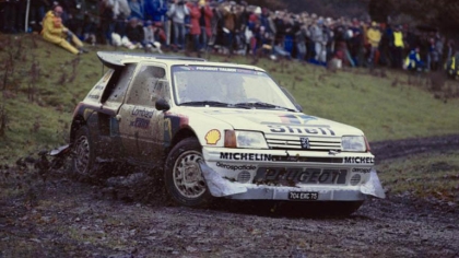 1986 Peugeot 205 T16 Evo2 rally 5