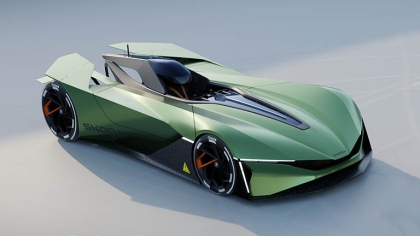 2024 Skoda Vision Gran Turismo Concept 4