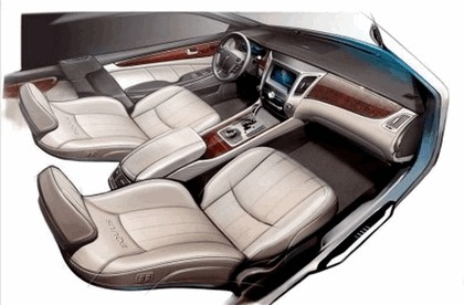 2009 Hyundai Equus sketches 3