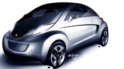2009 Mitsubishi i-MiEV Sport Air concept - sketches 5