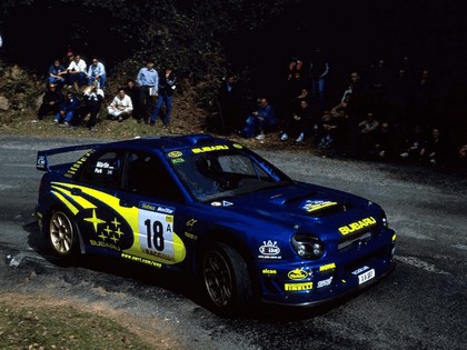 2001 Subaru Impreza WRC 89