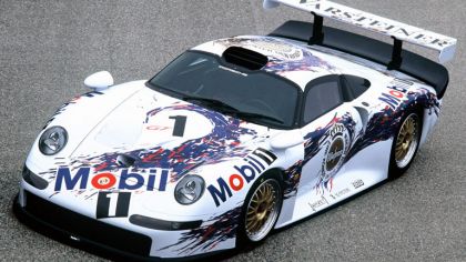 1997 Porsche 911 ( 993 ) GT1 race car 9