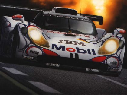 1998 Porsche 911 ( 996 ) GT1 race car 4
