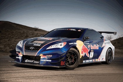 2010 Hyundai Genesis Coupe by Rhys Millen Racing - Red Bull livery 1