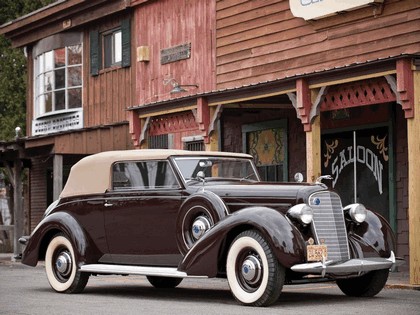 1937 Lincoln K convertible Victoria 1