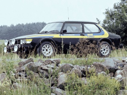 1978 Saab 99 Turbo rally car 2