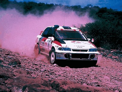 1994 Mitsubishi Lancer Evolution II rally 1