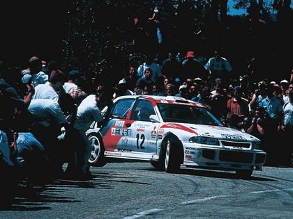 1994 Mitsubishi Lancer Evolution II rally 3