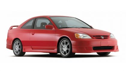 2003 Honda Civic coupé with Factory Performance Package 2