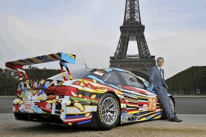 2010 BMW M3 ( E92 ) GT2 Art Car by Jeff Koons 3