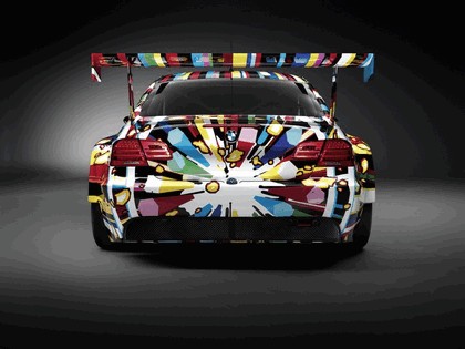2010 BMW M3 ( E92 ) GT2 Art Car by Jeff Koons 9