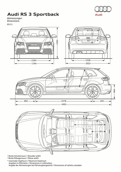 2010 Audi RS3 Sportback 25