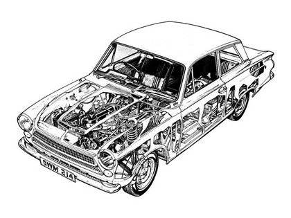 1962 Ford Cortina 2-door saloon 7