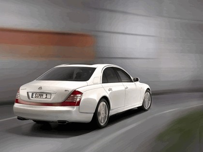 2006 Maybach 57S in shining white mother-of-pearl finish 2