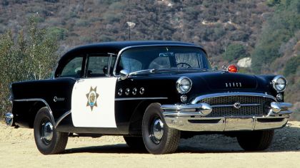 1955 Buick Century 2-door sedan - Highway Patrol Police Car 8