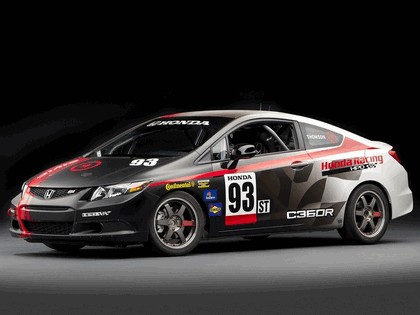 2011 Honda Civic Si coupé by Racecar Compass 360 Racing HPD 1