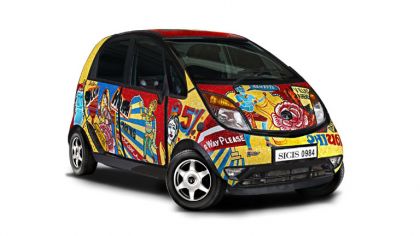 2011 Tata Nano Stop Indians Ahead concept by Sicis 7