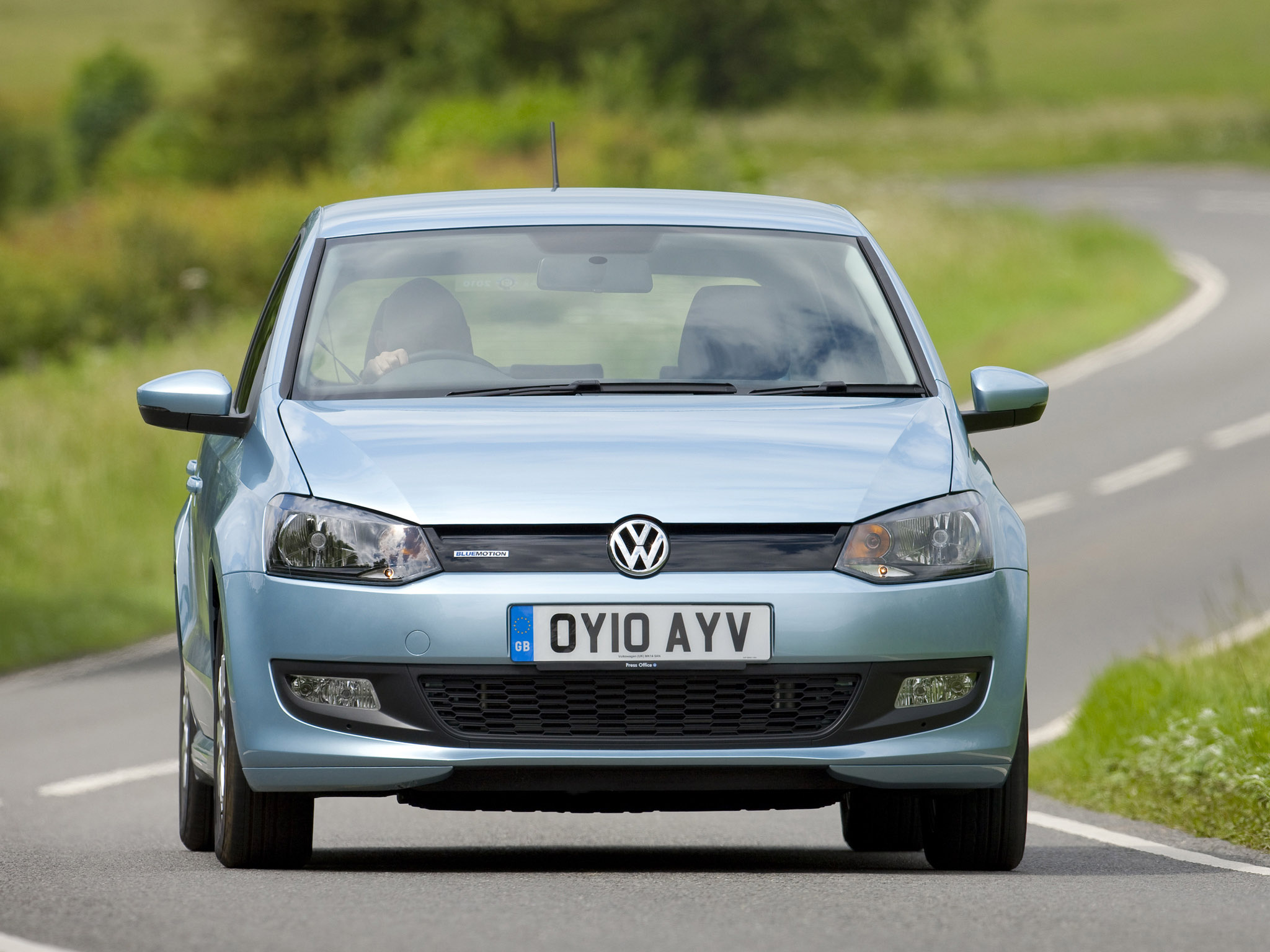 2010 Volkswagen Polo 5door BlueMotion UK version