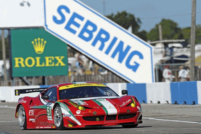 2012 Ferrari 458 Italia GT2 - Sebring 12 hours 339595