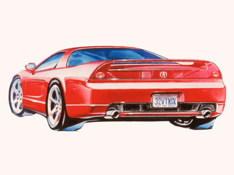 2002 Acura NSX - sketches 341836