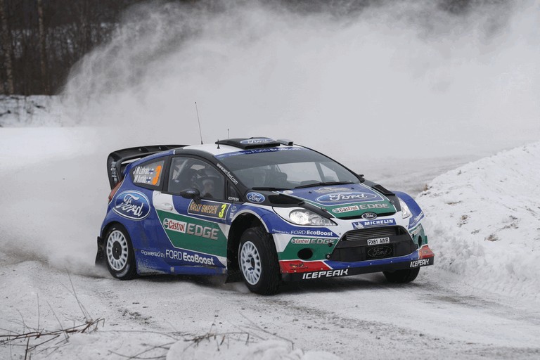 2012 Ford Fiesta WRC - rally of Sweden 341980
