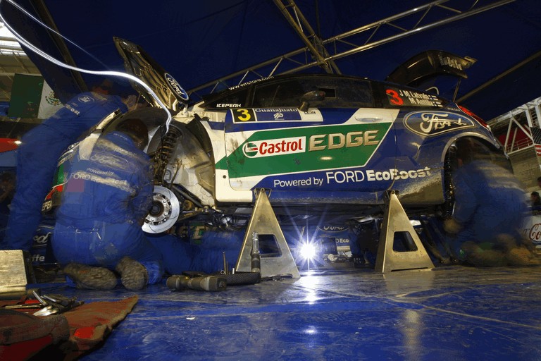 2012 Ford Fiesta WRC - rally of Mexico 342288